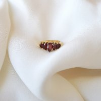 Луксозен декоративен пръстен „Spinel“ 488, снимка 2 - Пръстени - 35171263