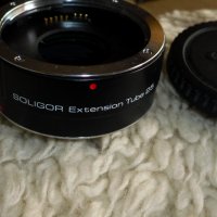 Макро пръстен SOLIGOR 25 за Canon-Japan, снимка 1 - Чанти, стативи, аксесоари - 36778790