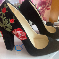 Дамски обувки с висок ток, снимка 2 - Дамски елегантни обувки - 44744047