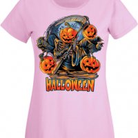 Дамска тениска Halloween 12,Halloween,Хелоуин,Празник,Забавление,Изненада,Обичаи,, снимка 10 - Тениски - 38146698