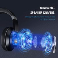 Слушалки с Bluetooth с микрофон Hi-Fi стерео, 30 часа време, снимка 8 - Слушалки и портативни колонки - 33935470
