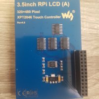 3.5inch RPi LCD (A) 320x480 Pixel XPT2046 Touch Controller Rev4.0, снимка 2 - Друга електроника - 39656935