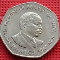 Монета 5 шилинга 1985г. Кения уникат за КОЛЕКЦИОНЕРИ 41200, снимка 7 - Нумизматика и бонистика - 42789475