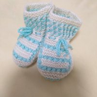 Бебешки терлици ръчно плетиво, снимка 7 - Други - 35351181