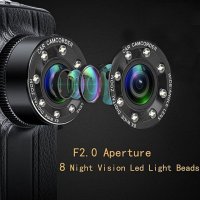 Видеорегистратор Full HD 1080P с предна и задна камера и нощно виждане, снимка 5 - Аксесоари и консумативи - 42075213