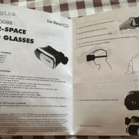 LogiLink VR-SPACE 3D Glasses, снимка 15 - Аксесоари - 44523997