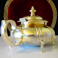 Марокански чайник,кана Royal, снимка 7 - Антикварни и старинни предмети - 40388644