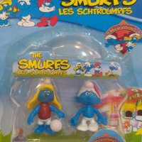 Комплект с фигурки на Смърфовете (The Smurfs), снимка 1 - Фигурки - 40206814