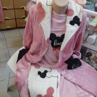 домашен комплект с халат , снимка 3 - Пижами - 44309077