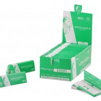 PALMER Short Green - Листчета за цигари - Цена за 1бр., снимка 1 - Други - 38894534