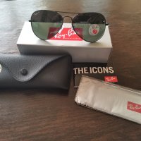 Слънчеви очила Ray Ban Aviator Polarized RB 3025 002 58 , снимка 1 - Слънчеви и диоптрични очила - 42605270