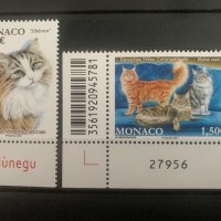 866. Монако 2020 /21 = “ Фауна. Международна изложба на котки ”, **, MNH, снимка 1 - Филателия - 35466221