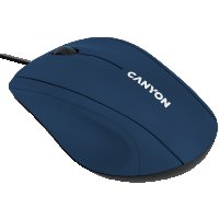 Мишка USB Оптична CANYON CNE-CMS05BL 1000DPI 3btns Синя с ергономичен дизайн, снимка 2 - Клавиатури и мишки - 36641479