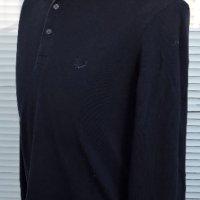 Fred Perry Men`s Casual Polo Shirt -мъжка тъмно-синя поло блуза  размер S, снимка 8 - Блузи - 44242923