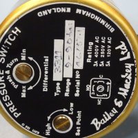 пресостат диференциален Bailey&Mackey 3311 9-90psi pressure switch, снимка 10 - Резервни части за машини - 37177647