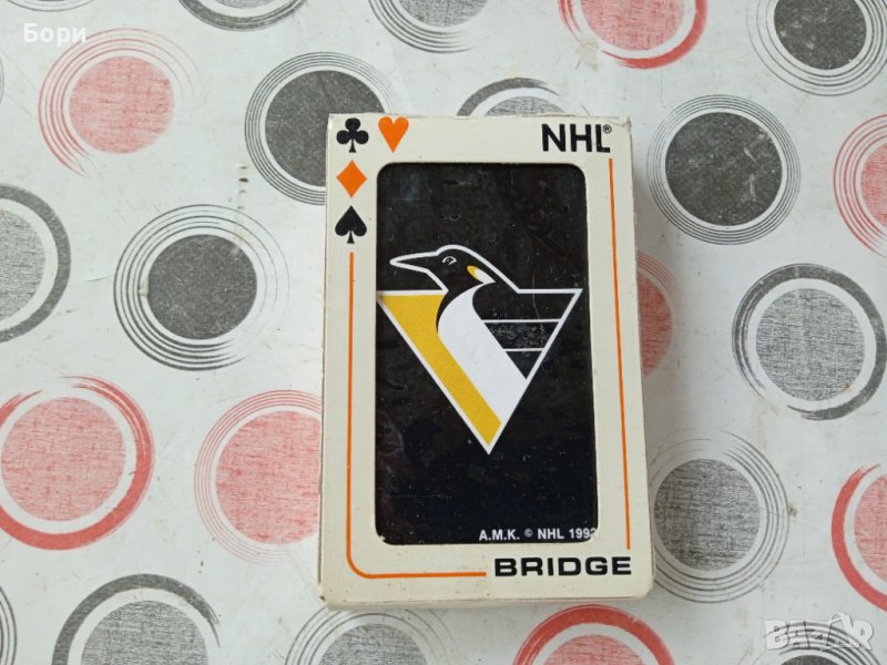 A.M.K. NHL 1992 сувенирни карти за игра, снимка 1