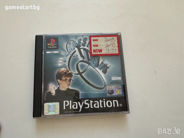 The Weakest Link за PS1, снимка 1