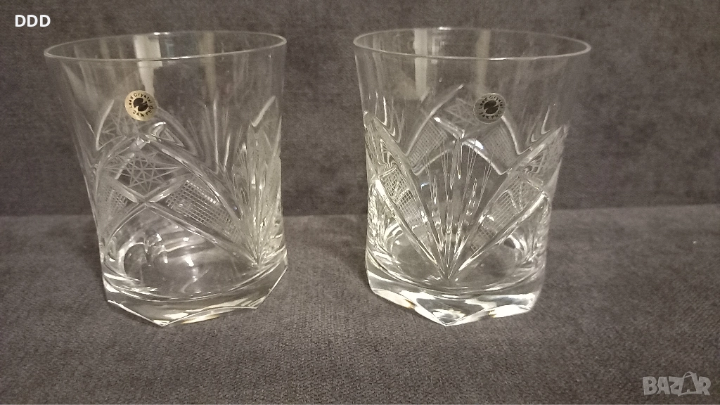 Кристални чаши Зорница , снимка 1