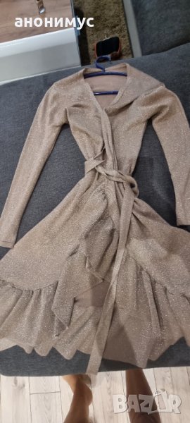 Рокля с ламе, снимка 1