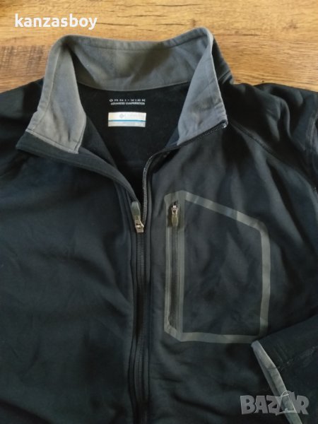 Columbia Omni Wick Full Zip Long Sleeve Pullover - страхотно мъжко горнище ХЛ, снимка 1
