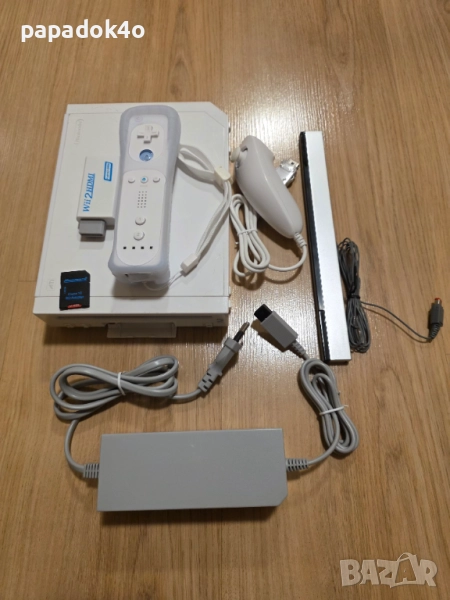 Пълен комплект HDMI Wii + 23 игри и аксесоари, снимка 1