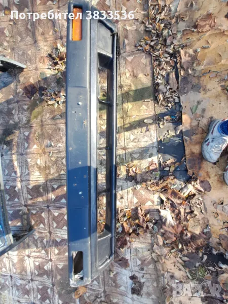 Предна Широка броня за Фолксваген Голф и Джета Мк2 черен цвят., снимка 1