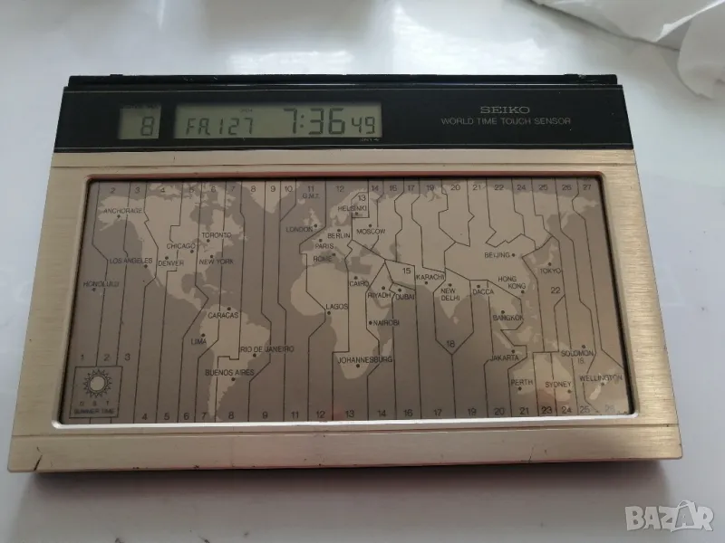 Ретро, настолен часовник SEIKO, снимка 1