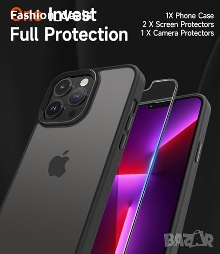 Нов Калъф Протектор за екран и за обектив телефон iPhone 13 Pro Айфон Защита, снимка 1