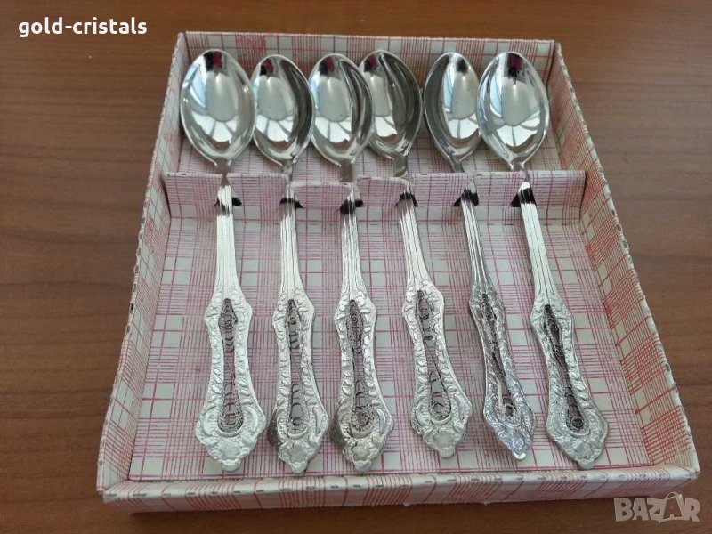 Руски лъжички  вилички филигран, снимка 1