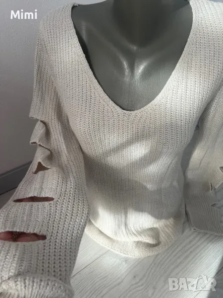 Дамски пуловер/блуза S/M, снимка 1