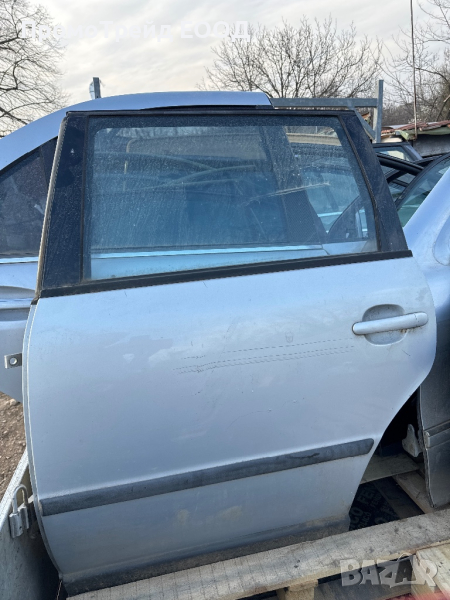 Задна лява сива врата Пасат Б5 5.5 Passat B5 , снимка 1