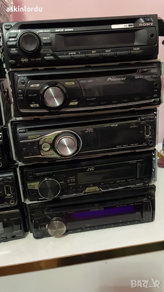 CD Плеъри с Bluetooth и USB Flash маркови внос от Германия 11 броя, снимка 1