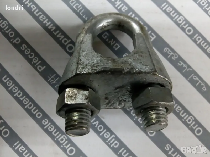 Скоба за стоманено въже 26мм, снимка 1