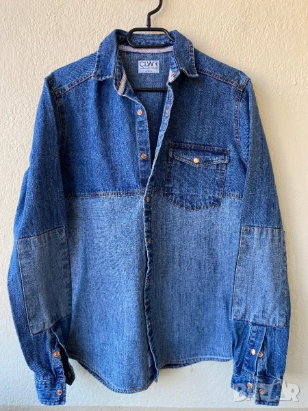 Мъжко дънково яке - М, снимка 1