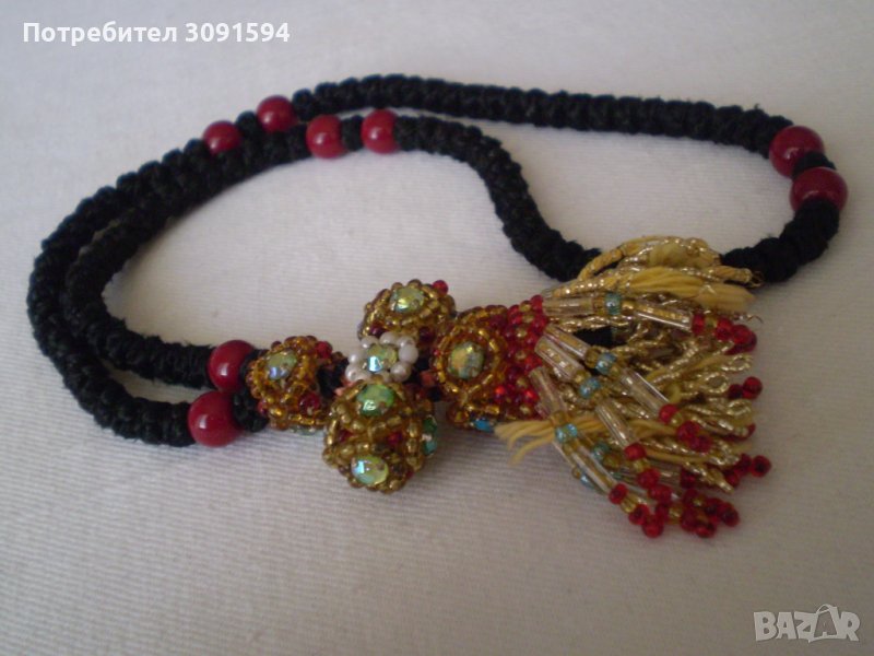 Християнски амолет със мъниста, снимка 1