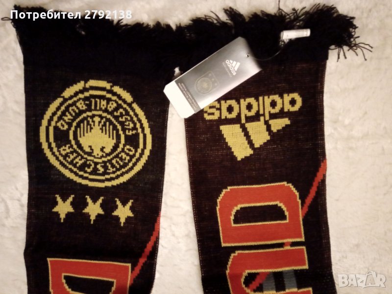 Adidas мъжки спортен фен шал / Германия, снимка 1