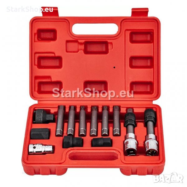 К-т вложки / накрайници за алтернатор, 13 части, MAR-POL, снимка 1