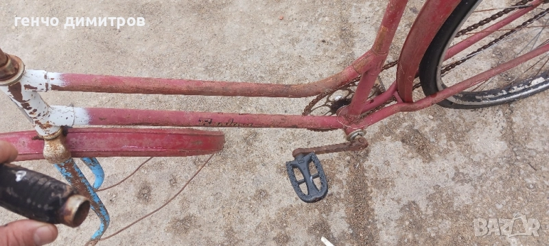 стара рамка от колело балкан, снимка 1