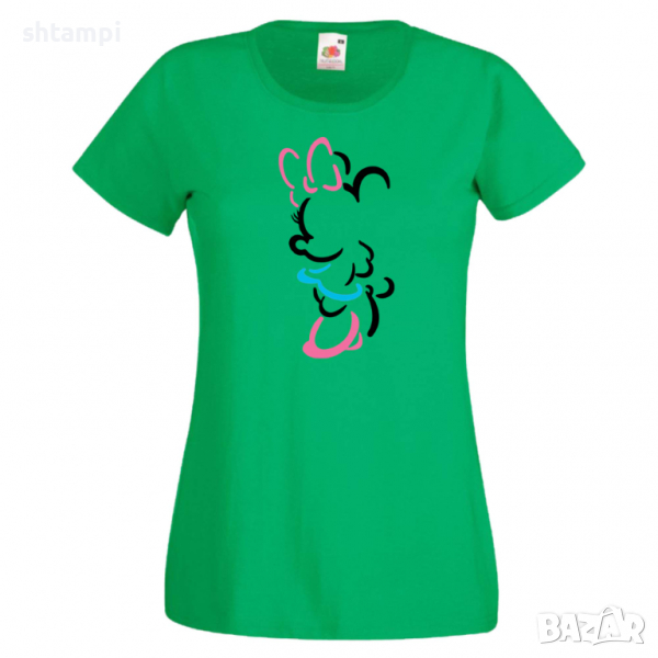 Дамска тениска Minnie Contour.Подарък,Изненада,, снимка 1