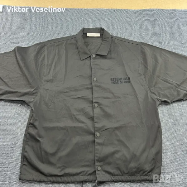 Fear of God essentials Beige Nylon Shirt Размер М Риза, снимка 1