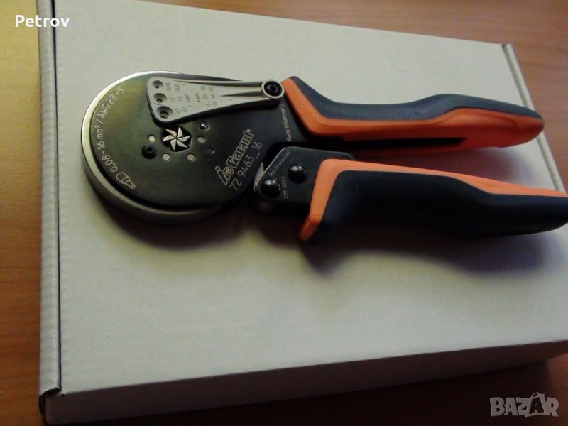 Garant - Hoffmann Group - Made in Germany - Професионални Кримпклещи 0,08-16mm², Шестостенен Кримп!!, снимка 1