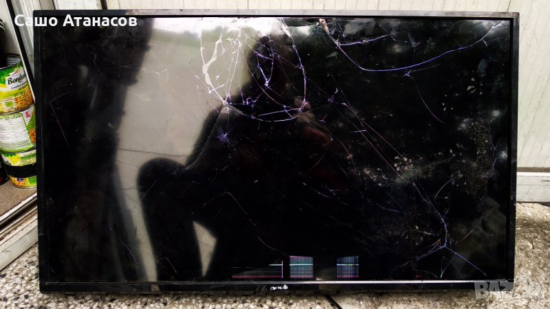 Arielli LED-32DN6A7 SMART със счупена матрица , TP.MT5510S.PB802 , RF-BU320E30-0601S-02 A2, снимка 1