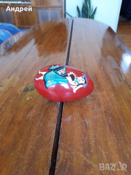 Старо дървено яйце #5, снимка 1