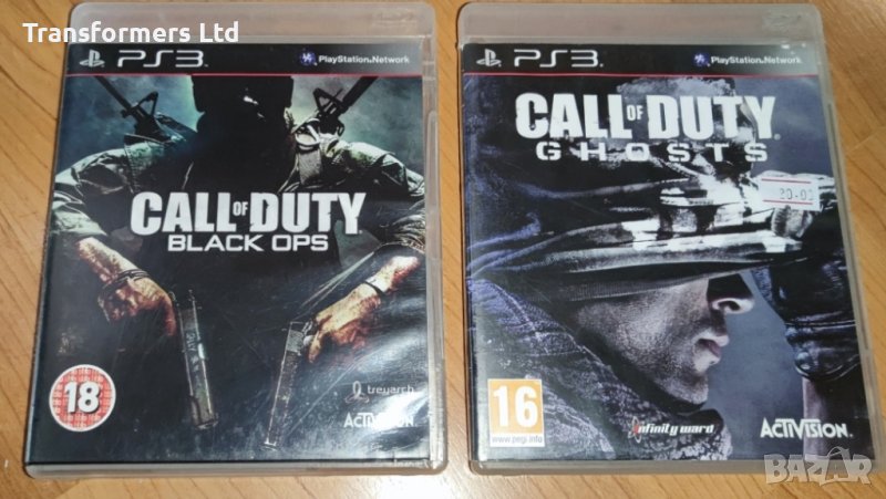 PS3-Call Of Duty-Black Ops-Ghost, снимка 1