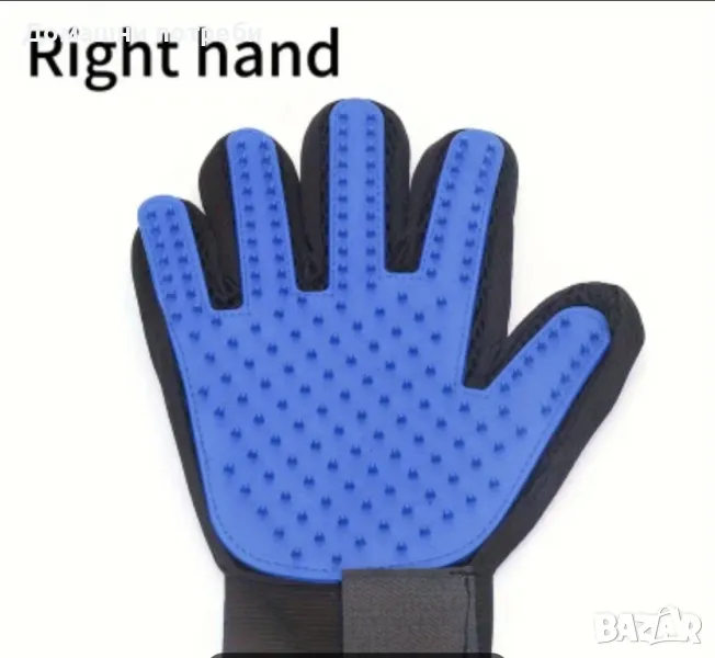 Силиконова ръкавица за разчесване на кучета и котки , снимка 1