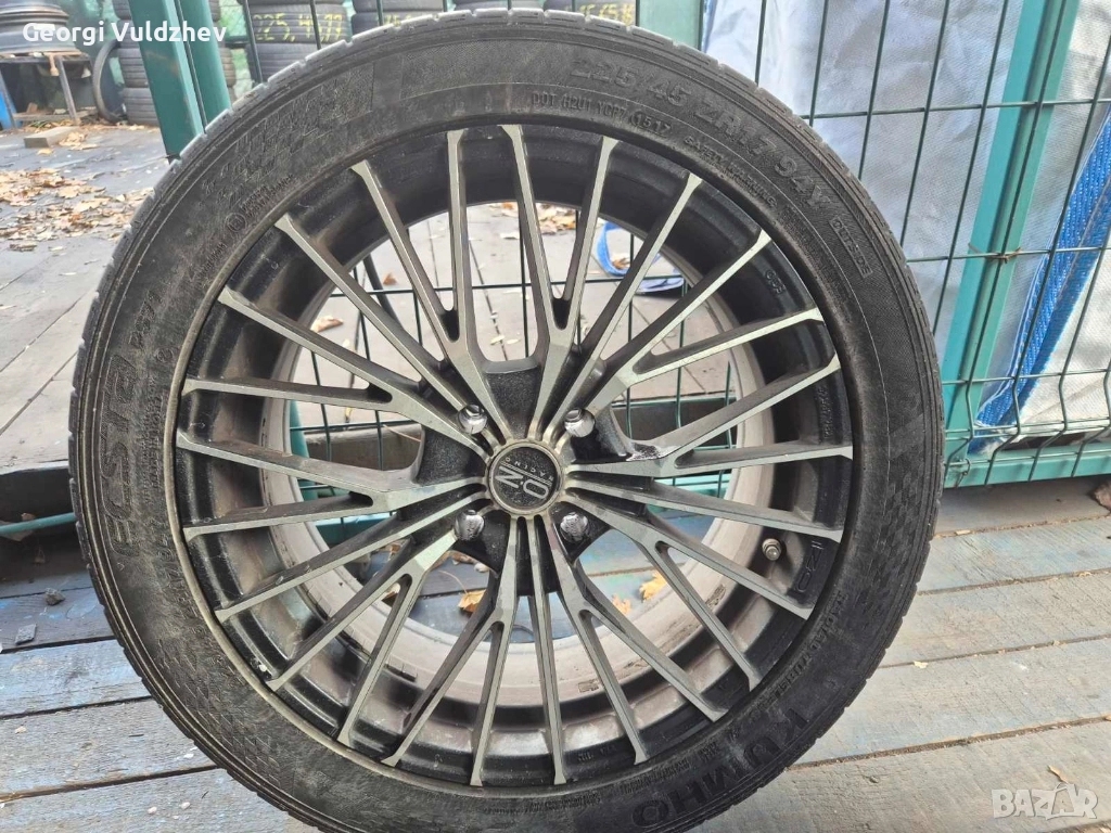 Джанти O.Z. за Пежо - 17ки 4х108 7J ET25, снимка 1