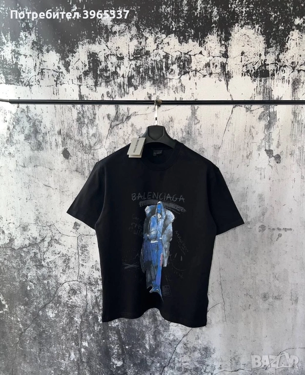Balenciaga мъжка тениска – нова, високо качество, размери S, M, L, 2XL, снимка 1