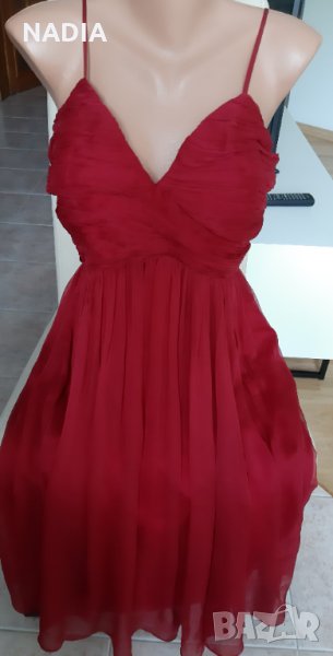 Официална червена рокля*8, снимка 1