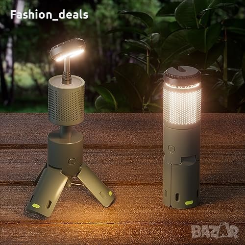 Нов Фенер за къмпинг фенерче пътуване риболов и захранваща банка 10000 mAh , снимка 1