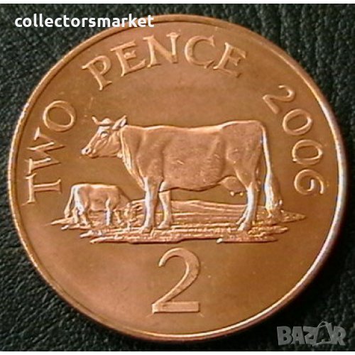 2 пенса 2006, Гърнси, снимка 1